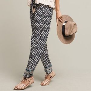 Anthropologie Flowy Pants